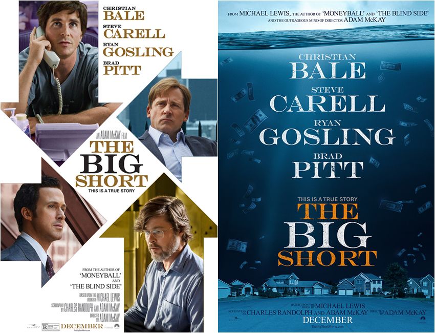 قصة فيلم “ذا بيغ شورت” “The Big short” المرشح لجائزة الأوسكار