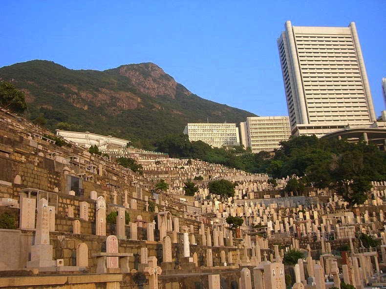 المقبرة المدرجة في هونج كونج