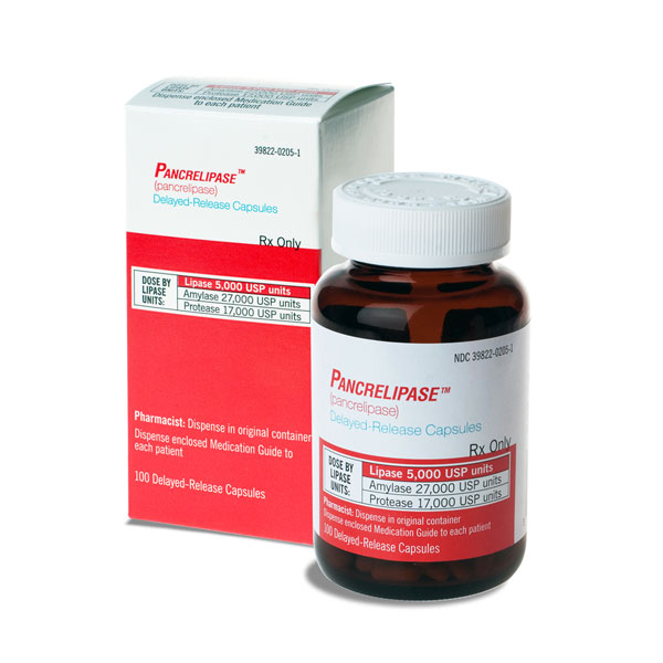 دواء بنكريليباز Pancrelipase لعسر الهضم