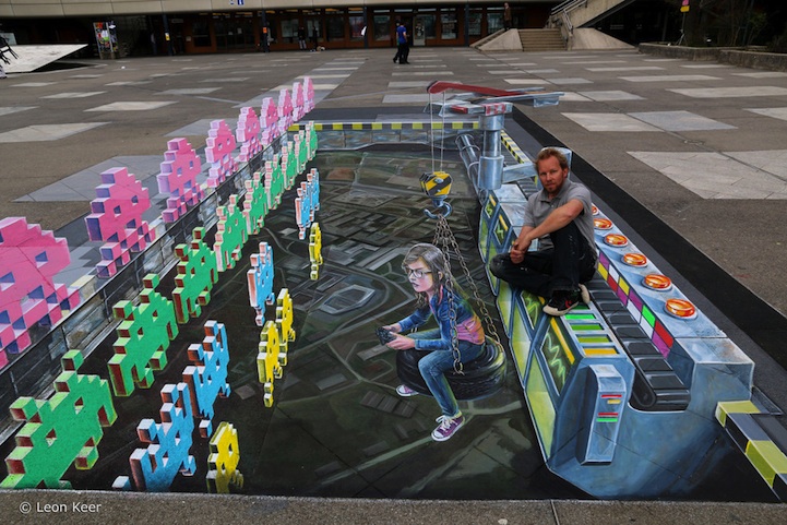 فن الشارع : رسومات ثلاثية الأبعاد في سويسرا