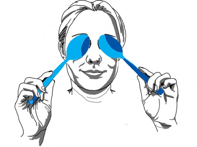 علاج العيون المنتفخة