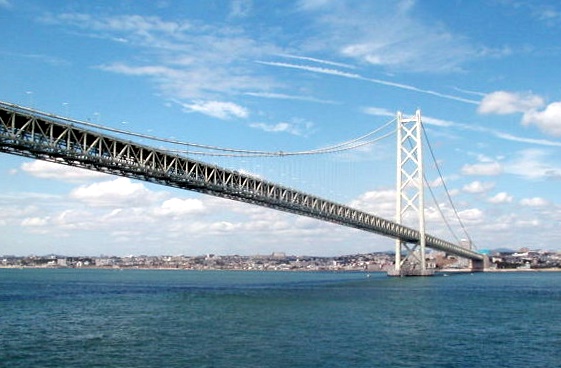 اطول جسر معلق في العالم “جسر اكاشي كايكو”