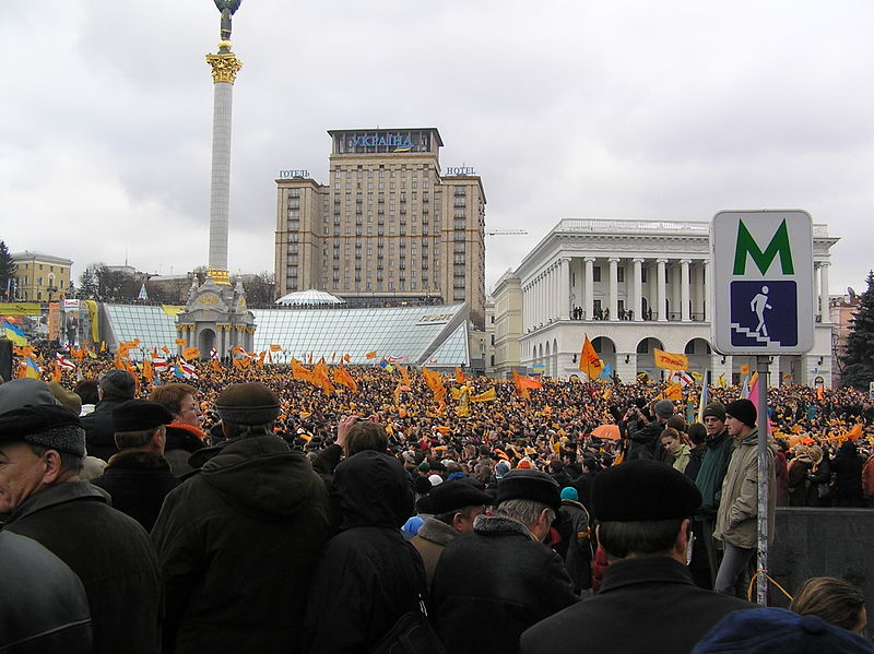 الثورة البرتقالية في اوكرانيا