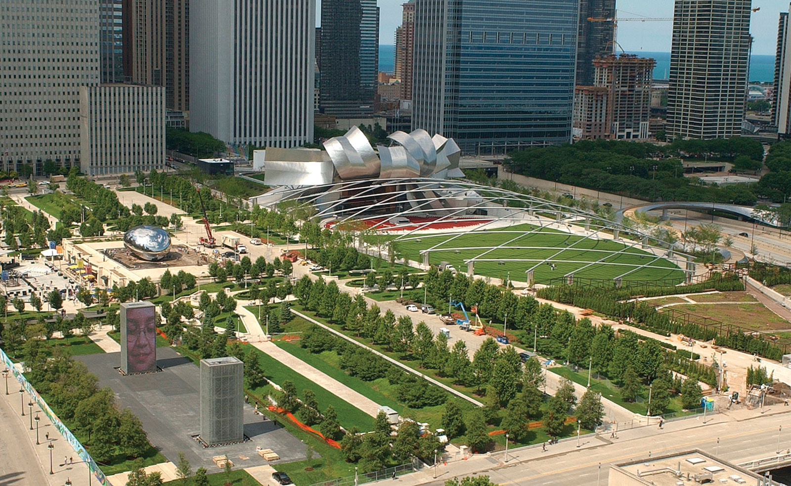 الحديقة الالفية في شيكاغو