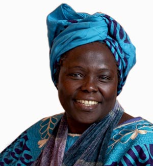 اول سيدة افريقية تفوز بجائزة نوبل للسلام وانجاري ماثاي