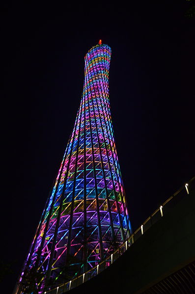 برج كانتون اطول بناء في الصين