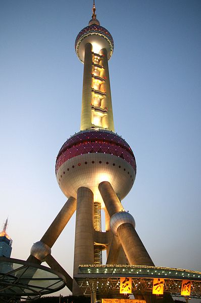 برج لؤلؤة الشرق في الصين