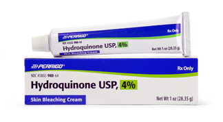 كريم هيدروكينون Hydroquinone لتفتيح البقع الداكنة بالجسم