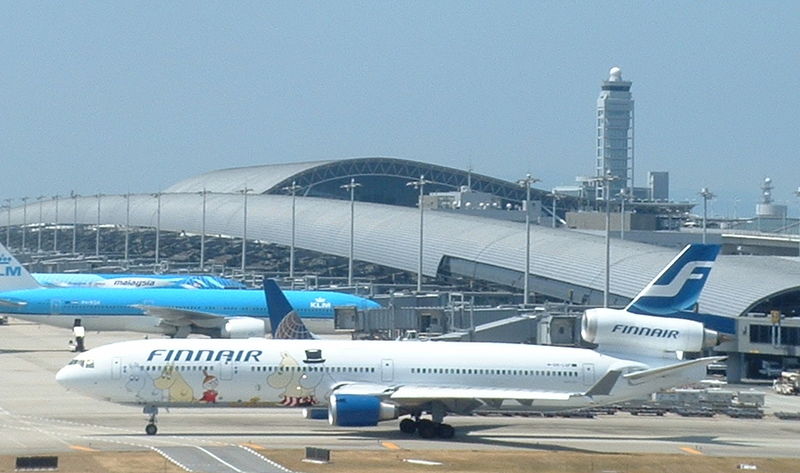 مطار كانساي الدولي .. مطار على جزيرة صناعية