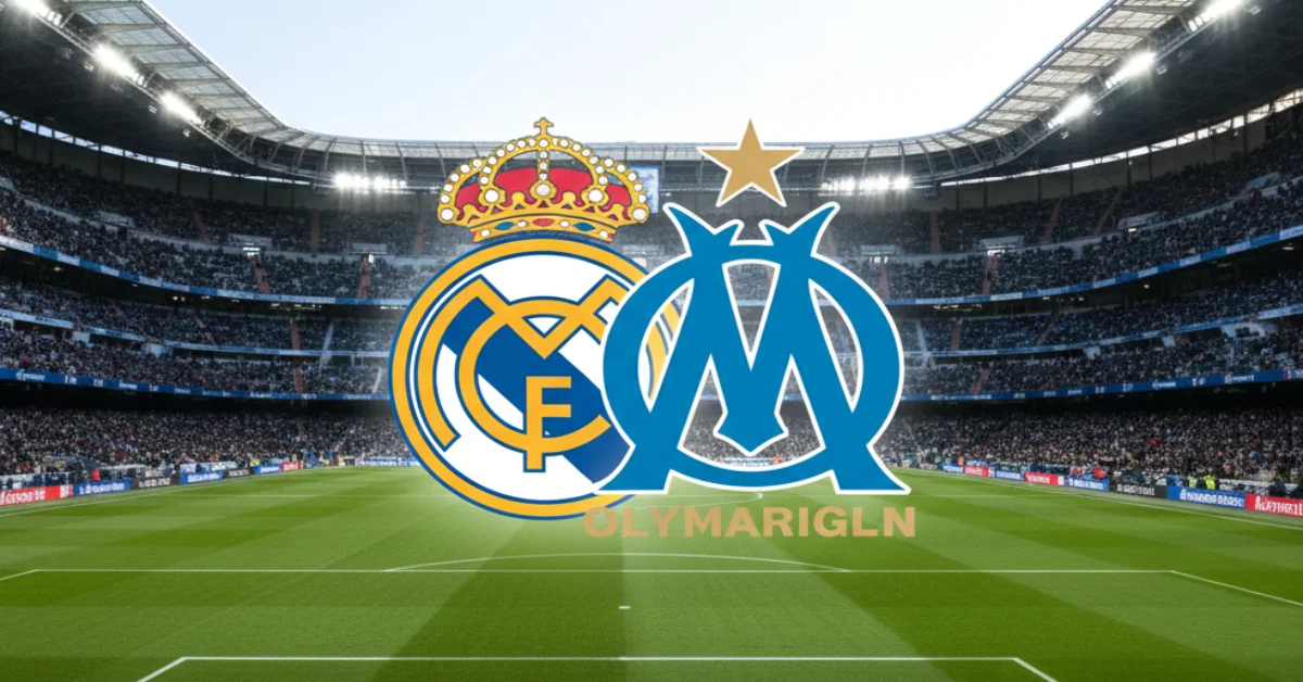مباراة ريال مدريد ومارسيليا